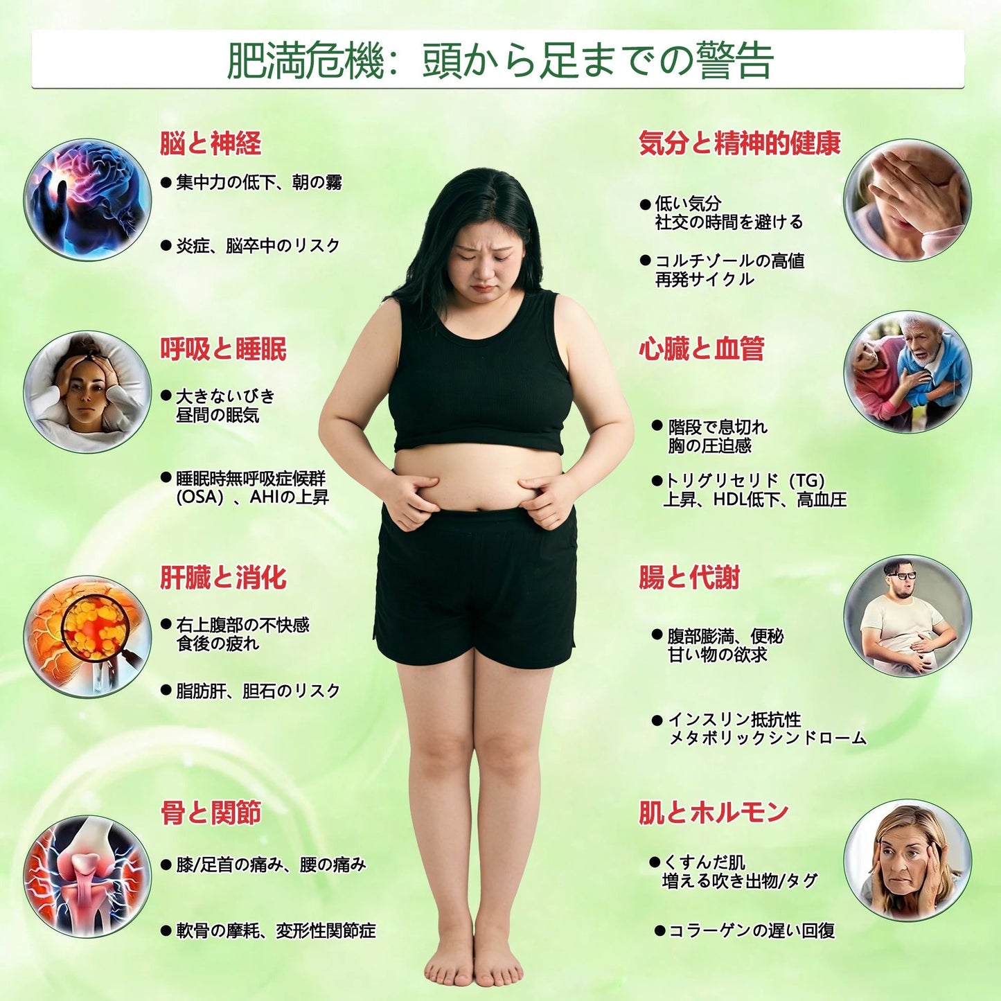 🧑‍⚕️公式旗艦店 /BSWELL®＆NAD+ 10-in-1 ナノ強化フォーミュラ — 肥満、肌のたるみ、糖尿病、睡眠時無呼吸症候群、関節の悩み、その他健康上の懸念にアプローチ🌟